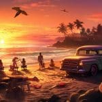 Nostalgic Classic Hot Rod Surf Music